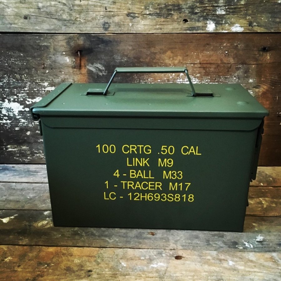 Κυτία (κουτιά) πυρομαχικών 0,50 cal