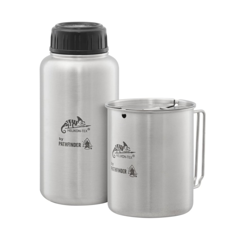 Σετ Παγούρι και Κύπελλο PATHFINDER 950 ml Stainless Steel Water Bottle with Nesting Cup Set