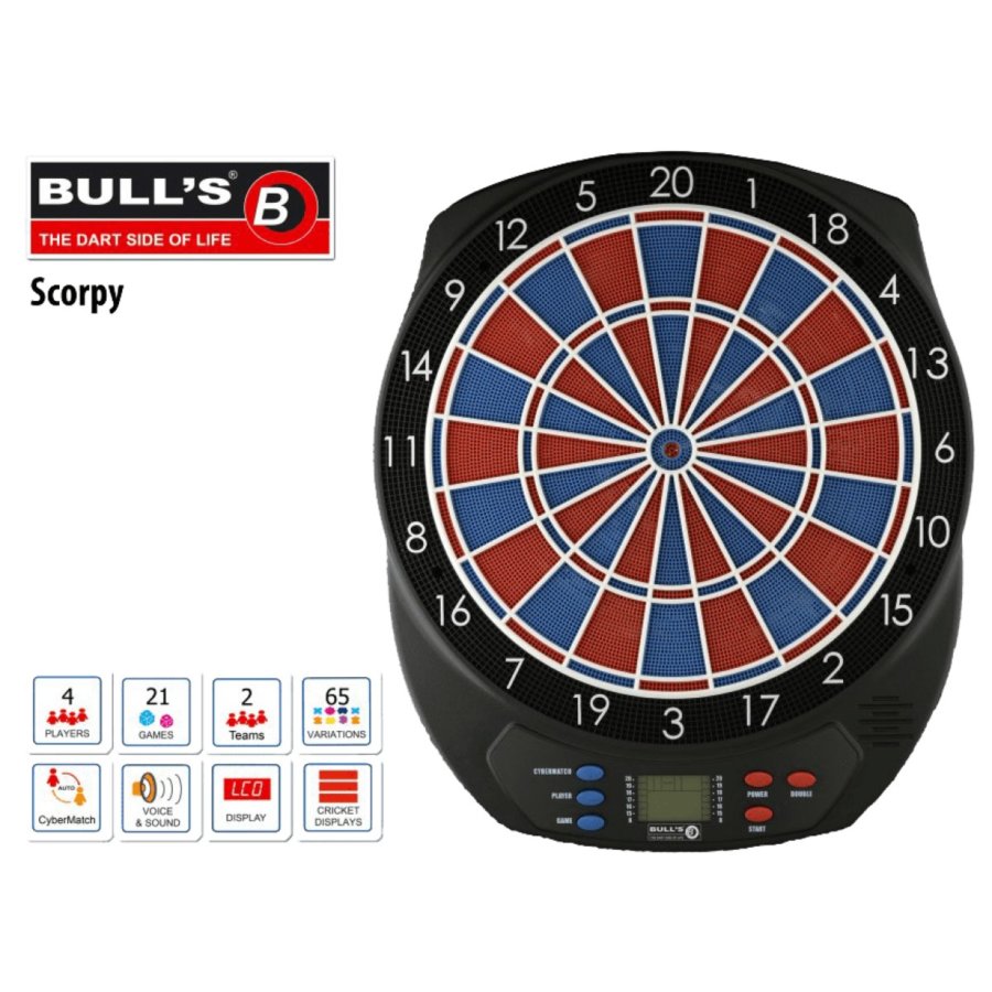 ΣΤΟΧΟΣ DART BULL'S Scorpy Elektronic Dartboard