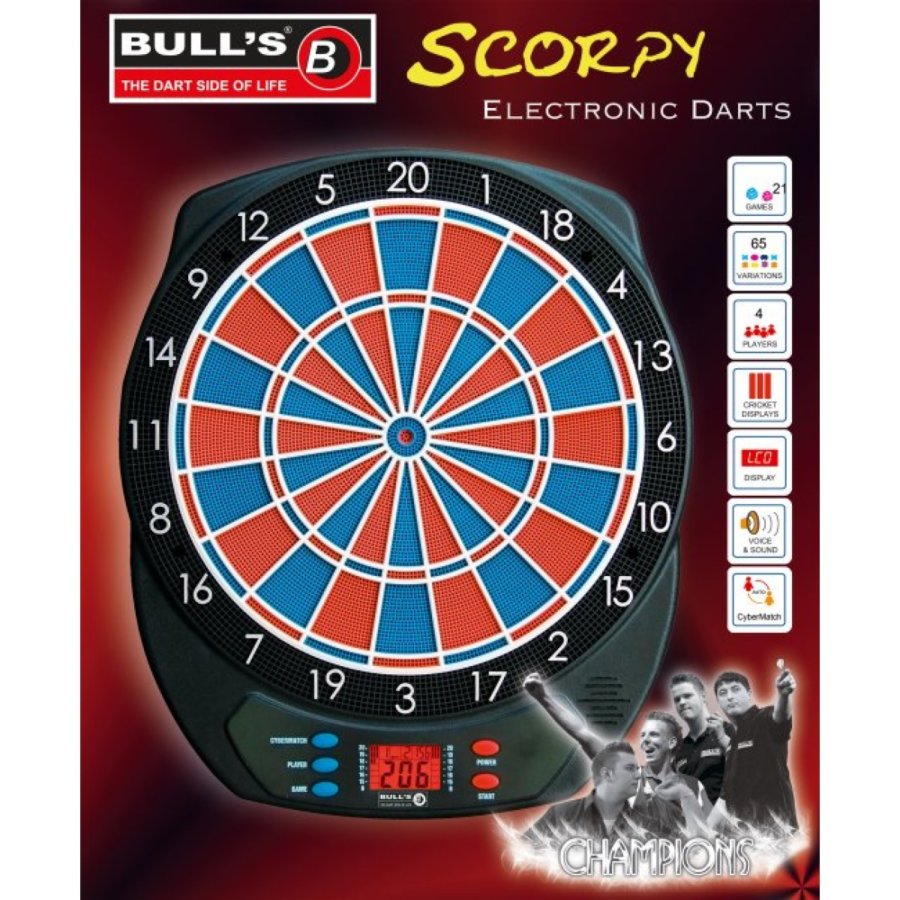 ΣΤΟΧΟΣ DART BULL'S Scorpy Elektronic Dartboard