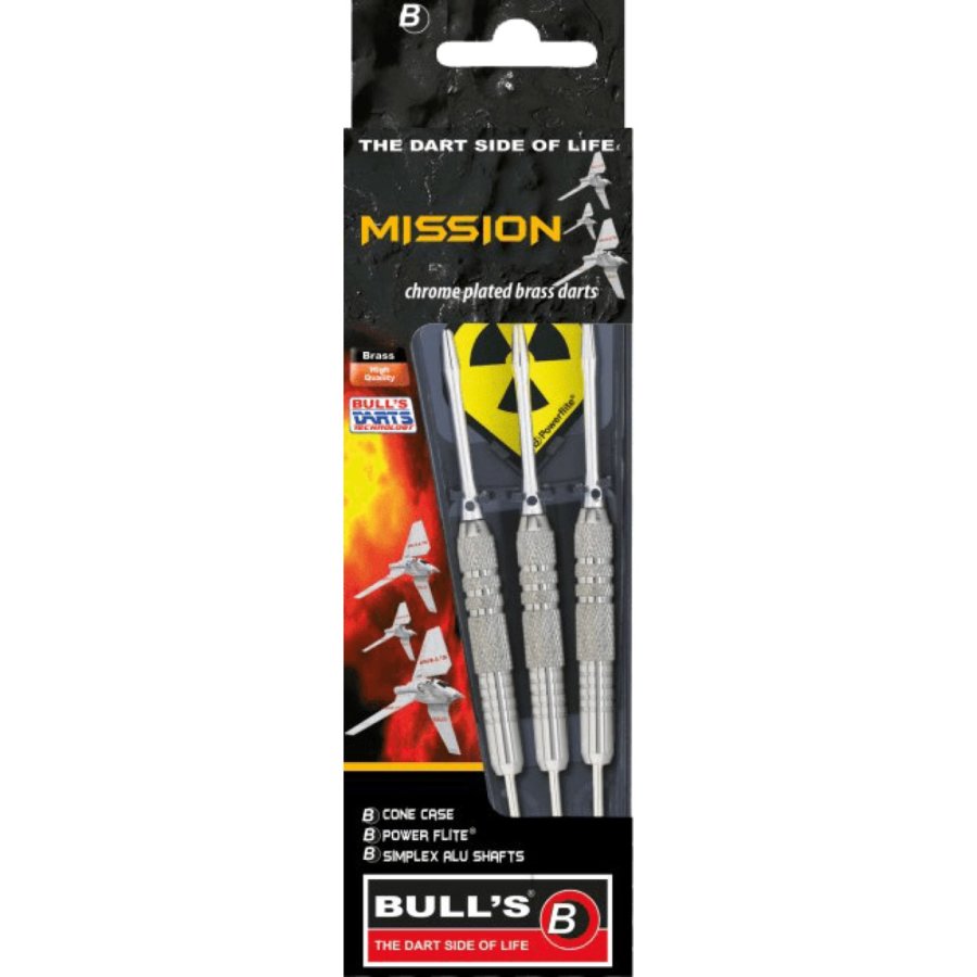 ΒΕΛΑΚΙΑ DART BULL'S, Steel Darts, Mission, 21g