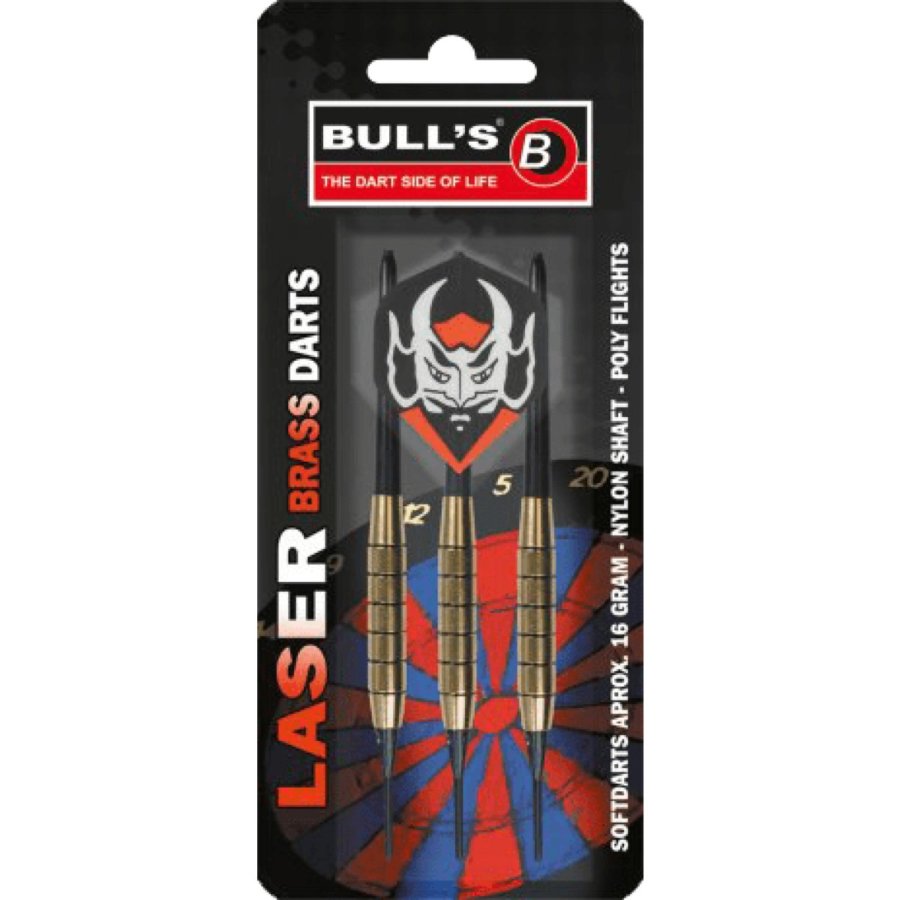 ΒΕΛΑΚΙΑ DART BULL'S, SOFT Darts, Laser, 16g