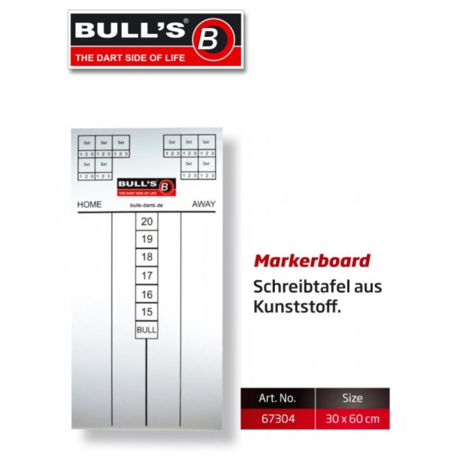 MarkerBoard BULL'S 30×60 cm