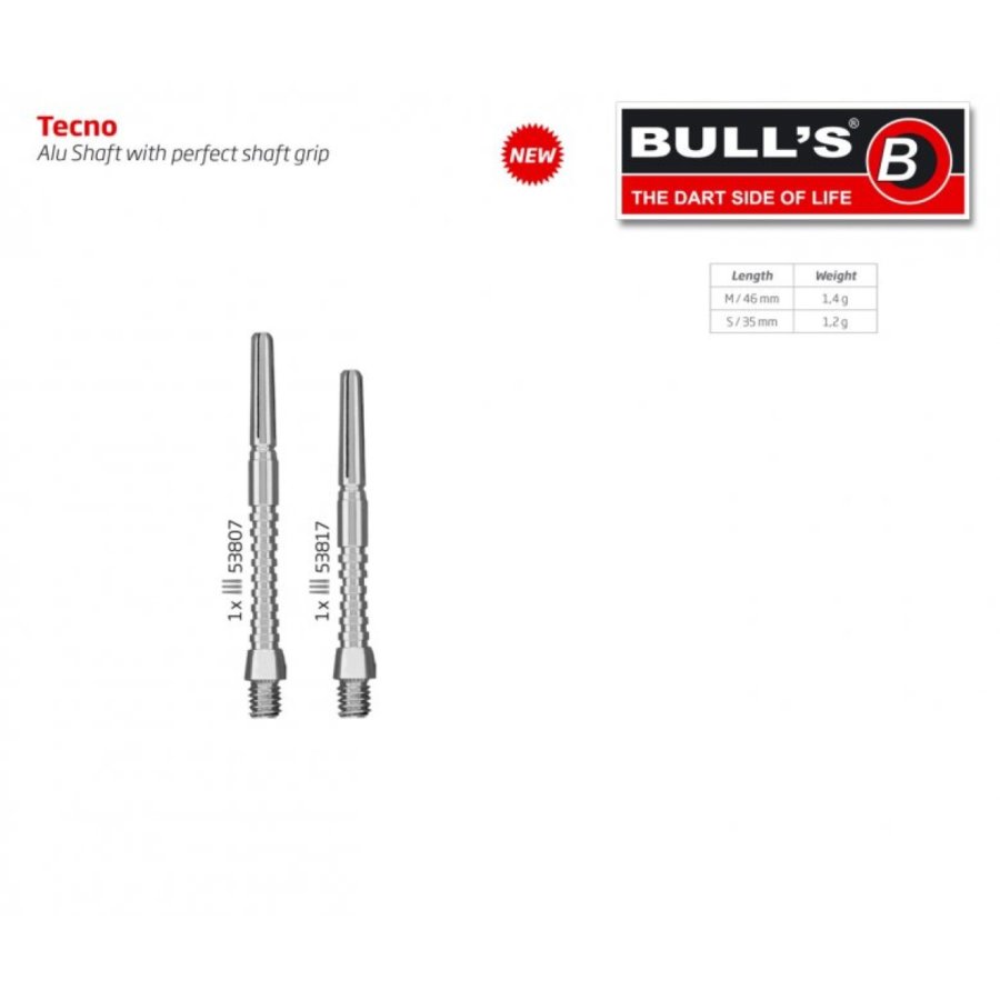 ΚΟΡΜΟΙ DART, BULL's Techno Aluminium, Short