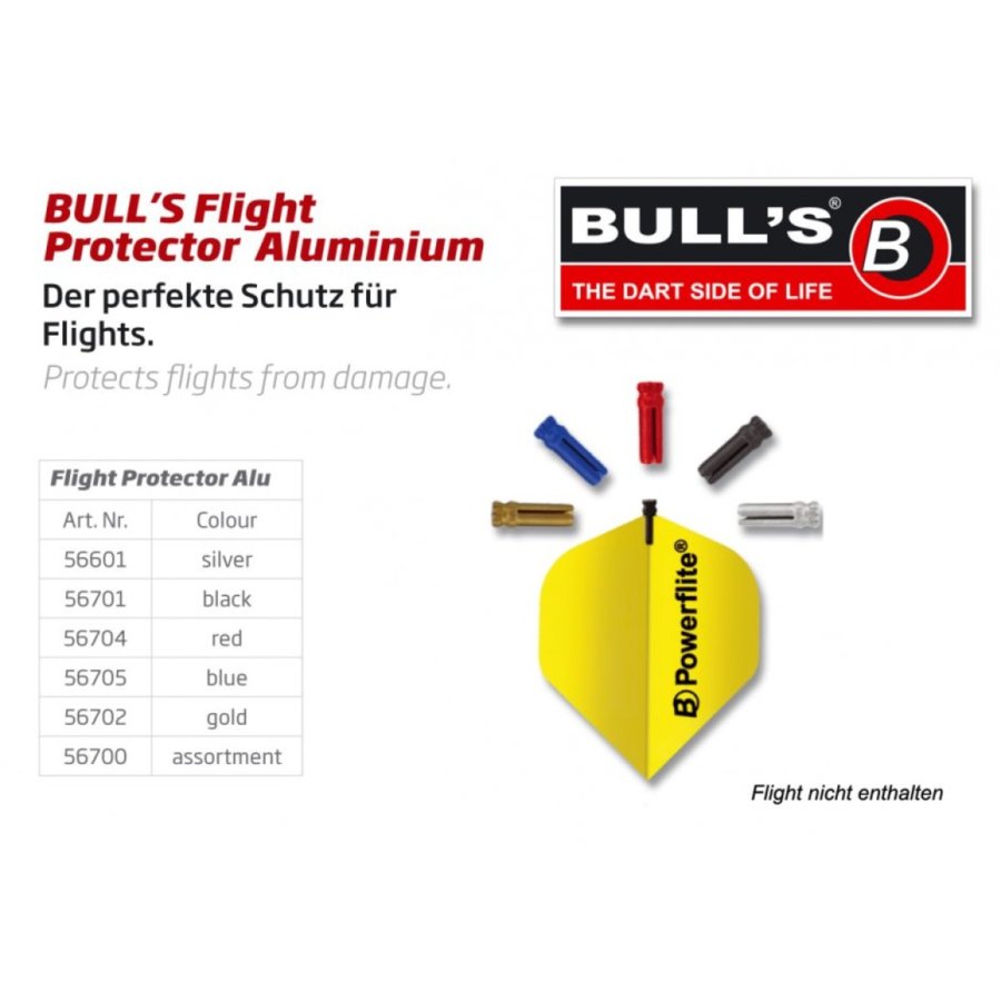 BULL's Flightprotector, Aluminium, Silver