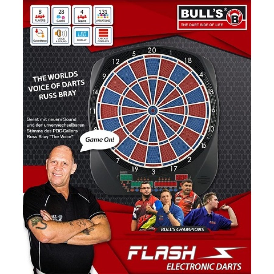 ΣΤΟΧΟΣ DART BULL'S Flash RB Sound Elektronik Dartboard