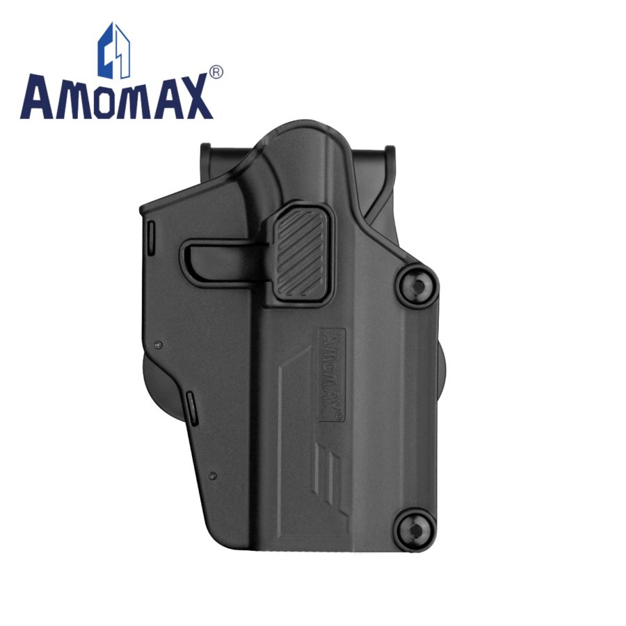 ΘΗΚΗ ΠΙΣΤΟΛΙΟΥ AMOMAX, Per-Fit, Universal, RH, Black