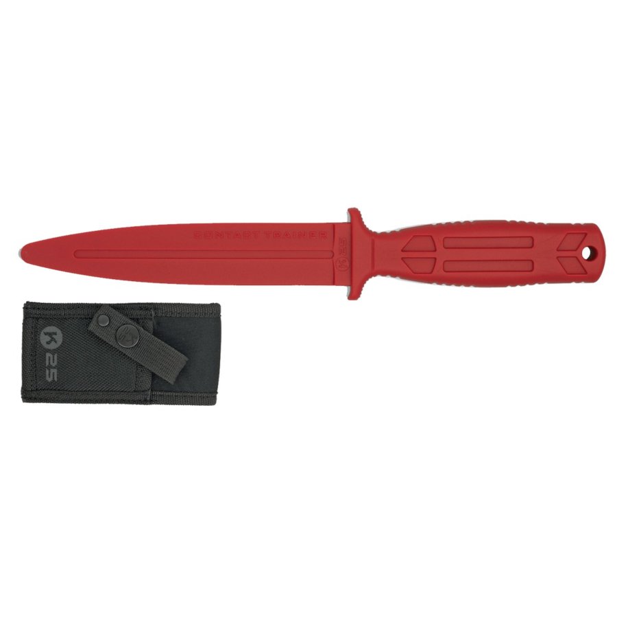ΜΑΧΑΙΡΙ K25, Training Pro Knife, Rubber, Red, 31994