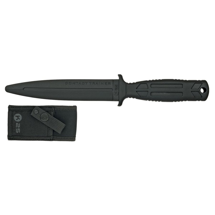 ΜΑΧΑΙΡΙ K25, Training Pro Knife, Rubber, Black, 31994
