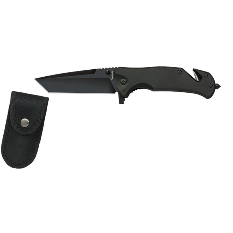 Σουγιάς Albainox black tanto pocket knife.Blade8, 18751