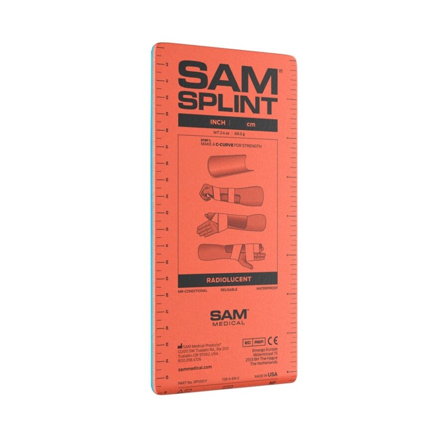 Νάρθηκας Ακινητοποίησης Αλουμινίου Καρπού SAM Splint 22,9 cm