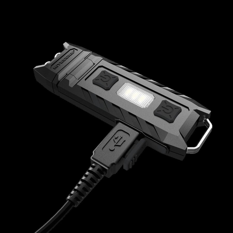 ΦΑΚΟΣ LED NITECORE THUMB LEO s/n, rechargable, 45lumens+500mW UV