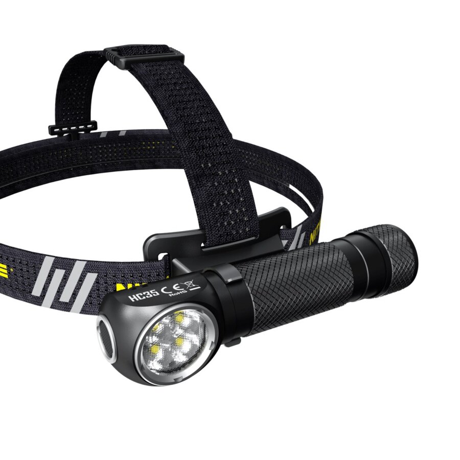 ΦΑΚΟΣ LED NITECORE HEADLAMP HC35, Rechargable 2700Lumens + 4000ma 21700 batt