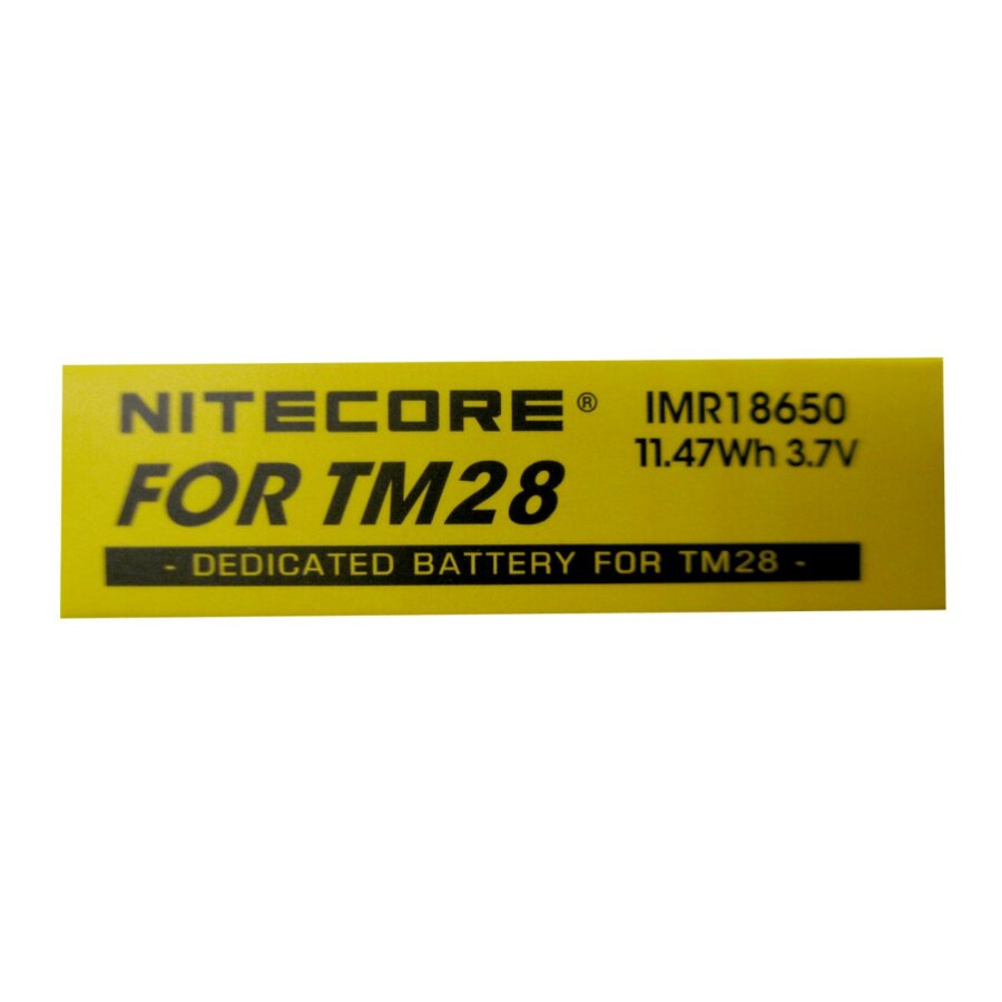 ΜΠΑΤΑΡΙΑ NITECORE IMR18650 TM28 (τιμή τεμαχίου)