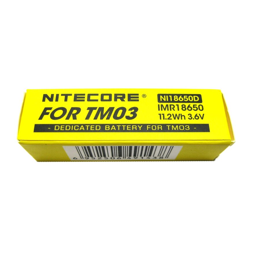 ΜΠΑΤΑΡΙΑ NITECORE NI18650D για TM03 (τιμή τεμαχίου)