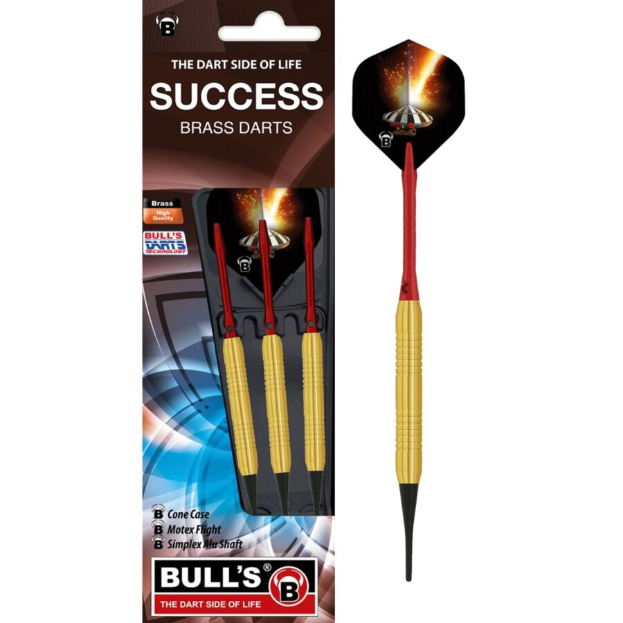 ΒΕΛΑΚΙΑ DART BULL'S, Soft Dart, Success  Red, 18g