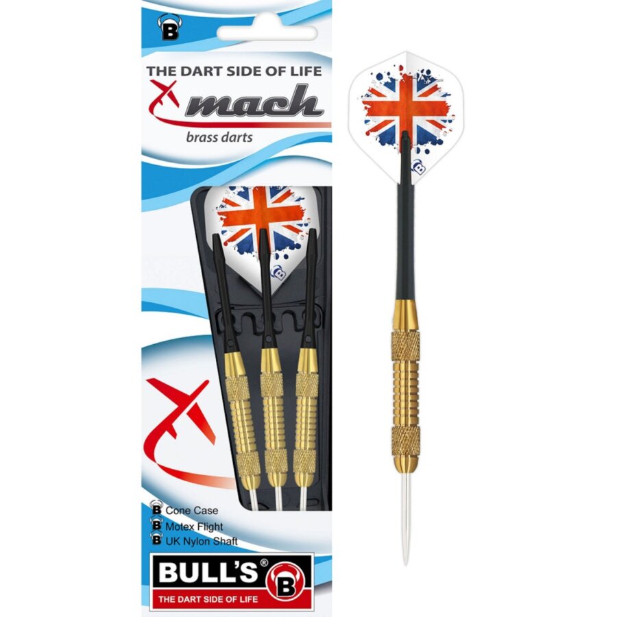 ΒΕΛΑΚΙΑ DART BULL'S, Steel Darts, Mach, 21g