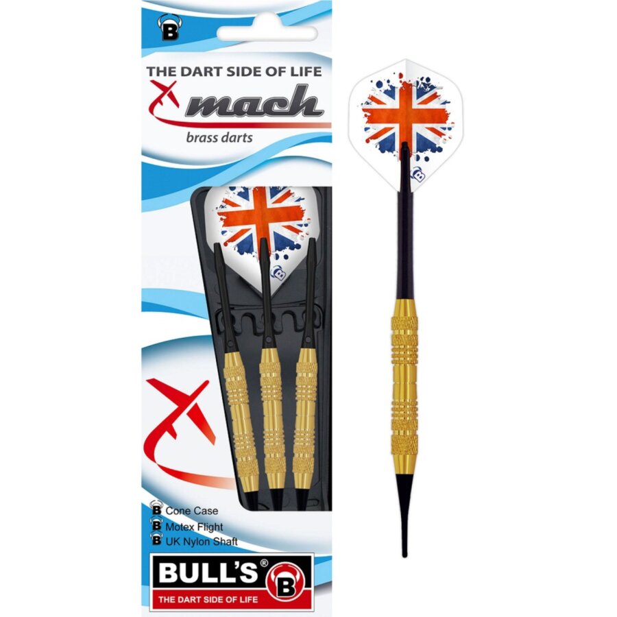 ΒΕΛΑΚΙΑ DART BULL'S, SOFT Darts, Mach, 18g