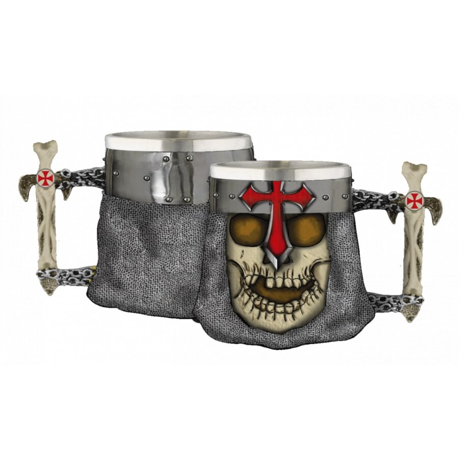 ΠΟΤΗΡΙ ΔΙΑΚΟΣΜΗΤΙΚΟ TOLE10 mug. Templar Cross Skull, 39418