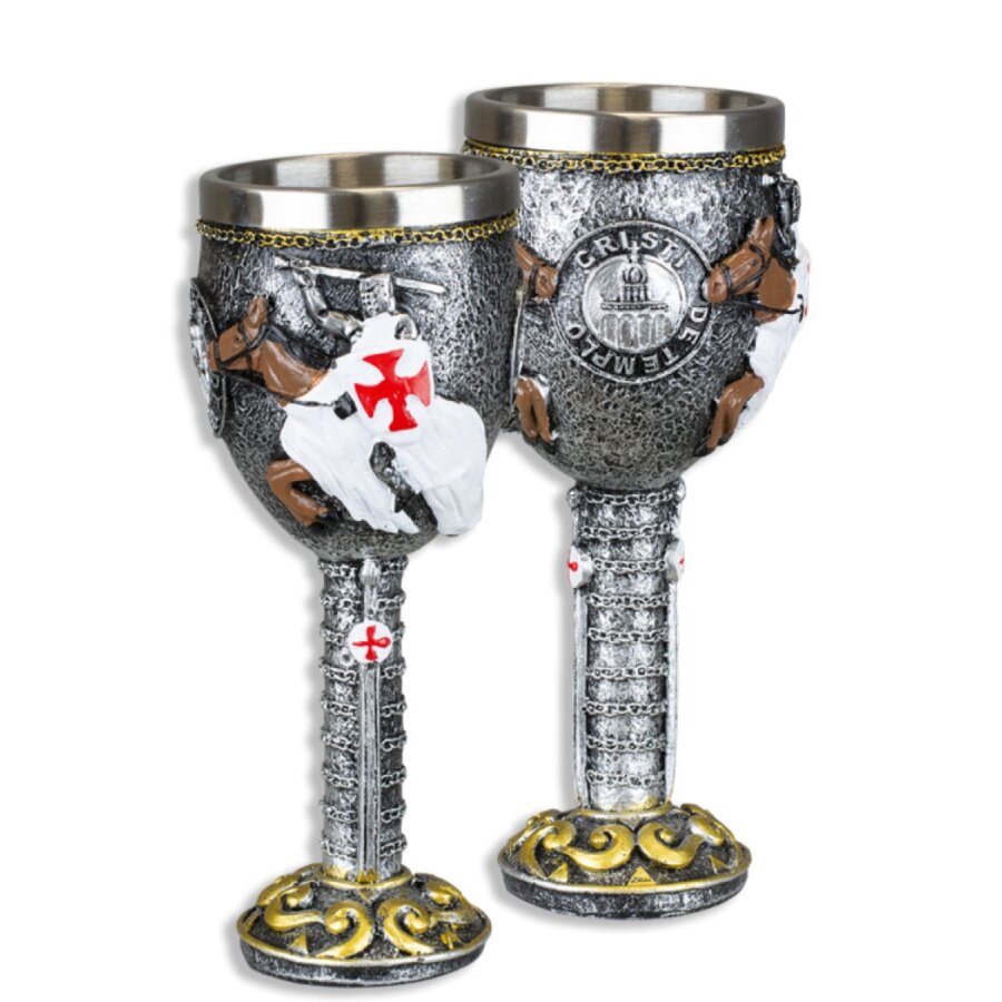 ΠΟΤΗΡΙ ΔΙΑΚΟΣΜΗΤΙΚΟ TOLE10 Templar goblet, 39366