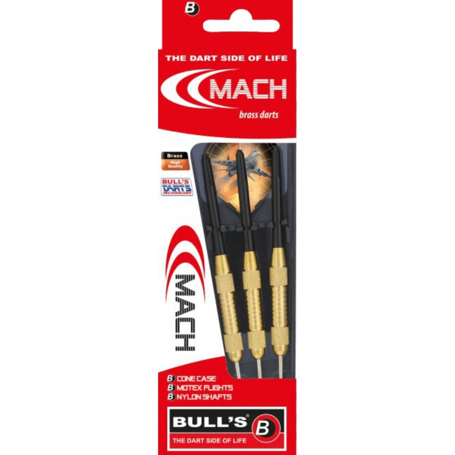 ΒΕΛΑΚΙΑ DART BULL'S, Steel Darts, Mach, 19g