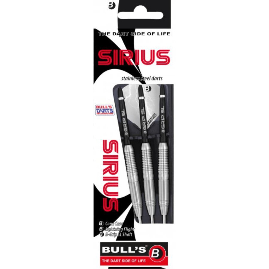 ΒΕΛΑΚΙΑ DART BULL'S, Steel Darts, Sirius, 24g