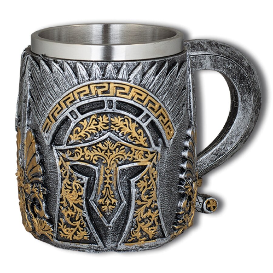 ΠΟΤΗΡΙ ΔΙΑΚΟΣΜΗΤΙΚΟ TOLE10 Armour-helmet resin mug, 39522