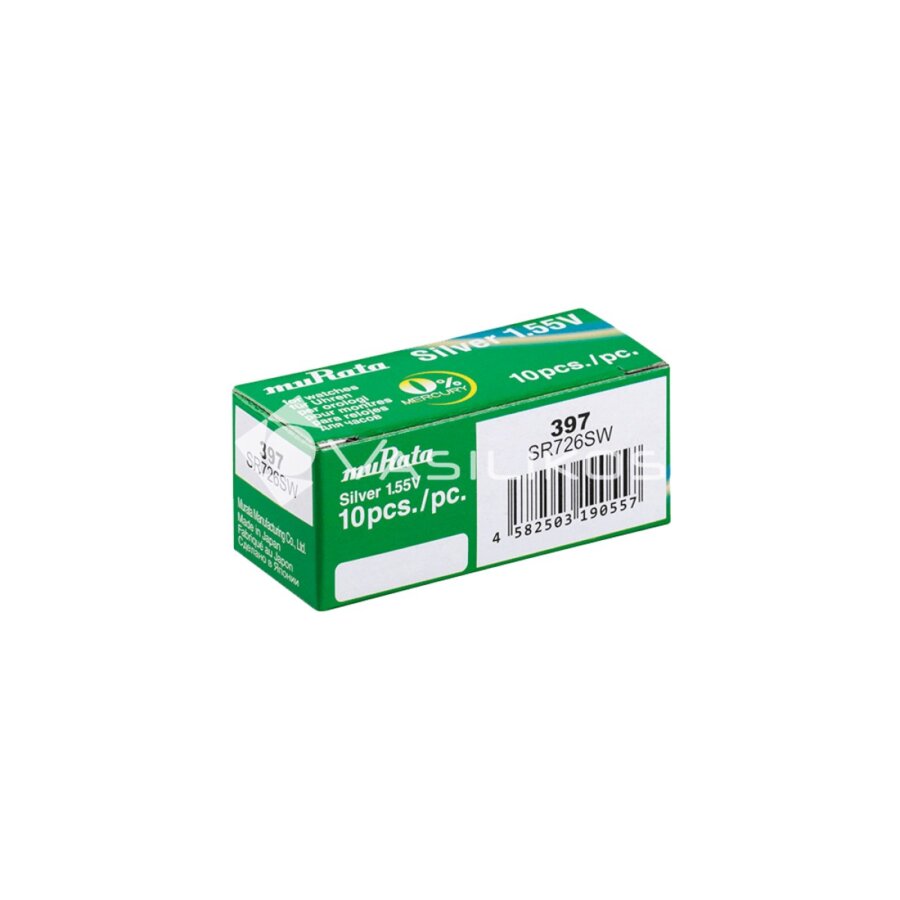 ΜΠΑΤΑΡΙΑ MURATA 1.5v SR726/397 (τιμή τεμαχίου)