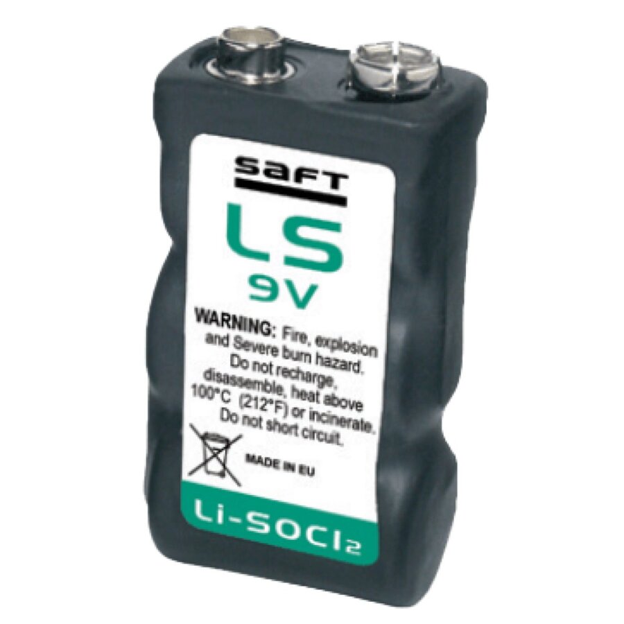 ΜΠΑΤΑΡΙΑ ΛΙΘΙΟΥ SAFT 9v, LS9V, Li-SOCI2 Lithium (τιμή τεμαχίου)