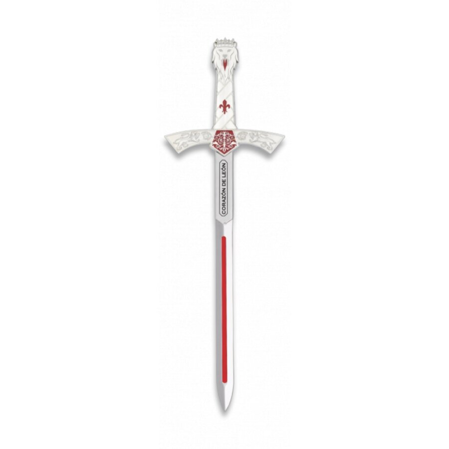 ΣΠΑΘΑΚΙ TOLE10 CORAZON DE LEON mini sword. 17.5 cm