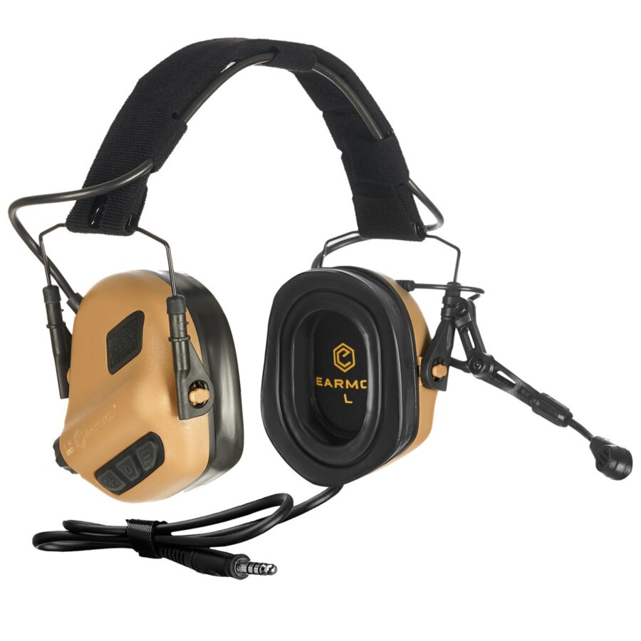Ωτοασπίδες – Ακουστικά Επικοινωνίας EARMOR M32 Plus Coyote Brown