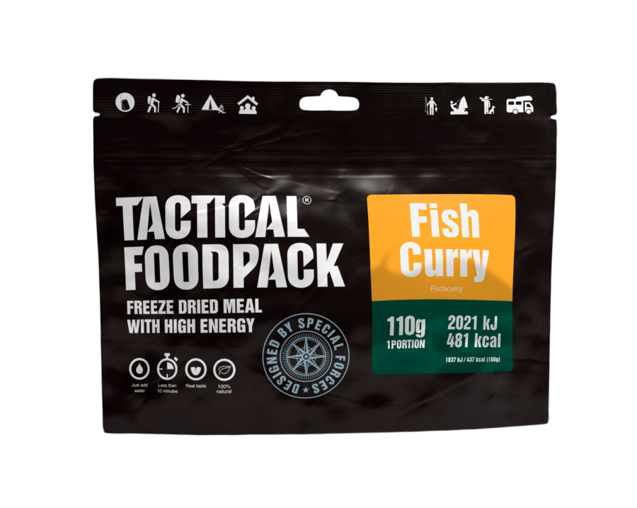Tactical Foodpack τροφή επιβίωσης Fish Curry