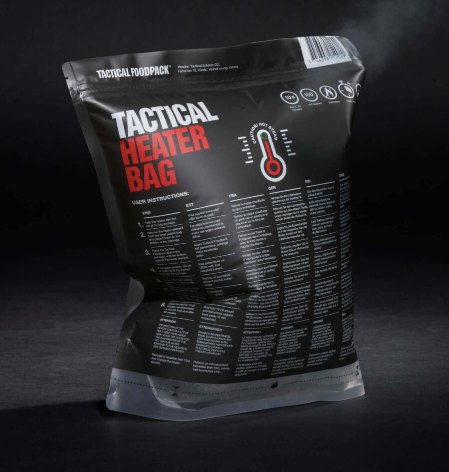 Tactical Foodpack Heater Bag with element