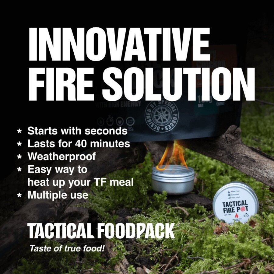 Tactical Foodpack Tactical Fire Pot 40ml