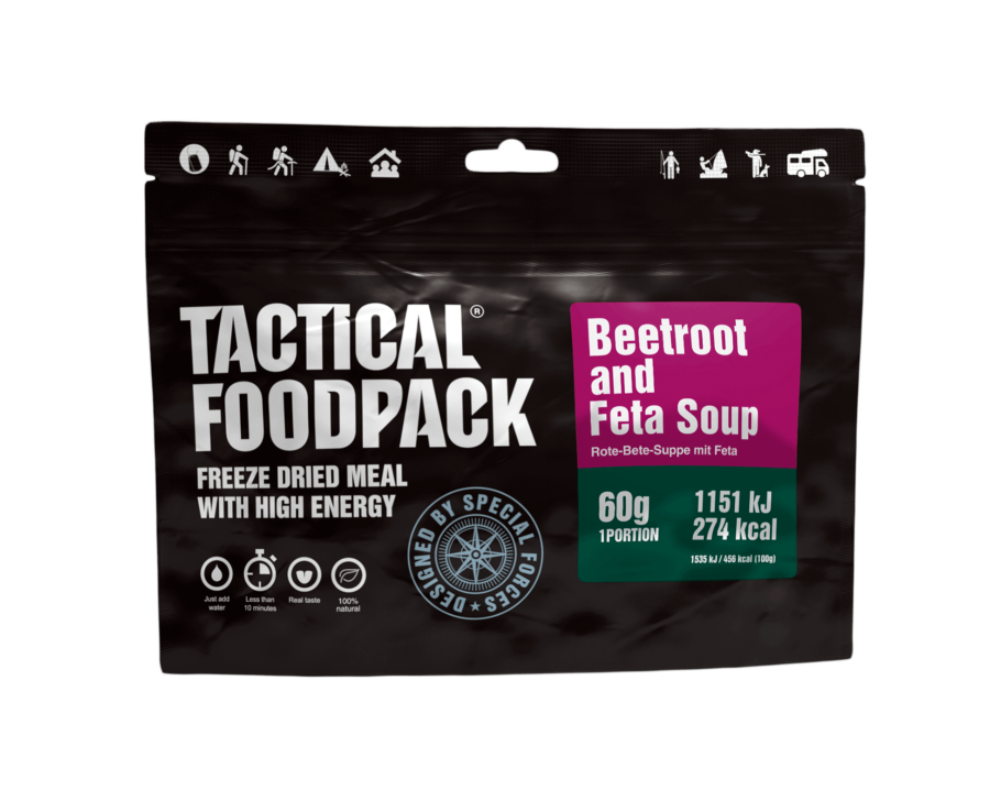 Tactical Foodpack τροφή επιβίωσης Beetroot and Feta Soup