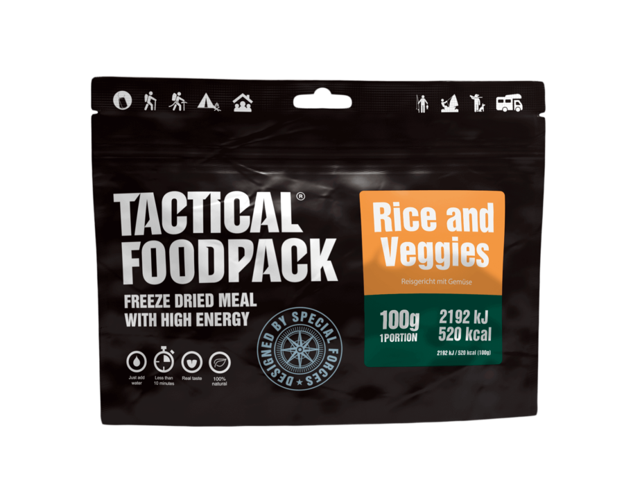 Tactical Foodpack τροφή επιβίωσης Rice and Veggies