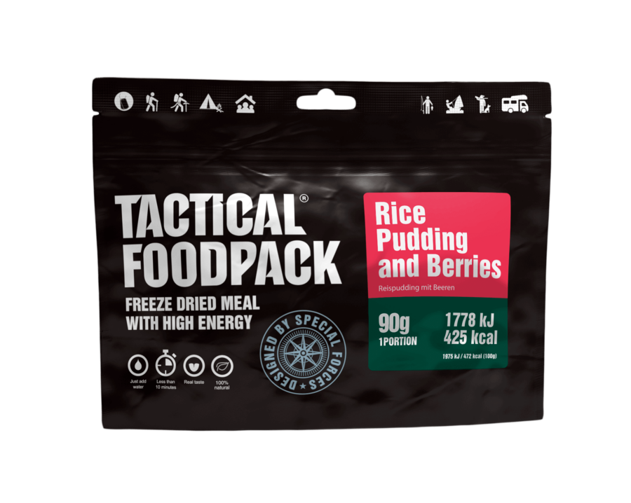 Tactical Foodpack τροφή επιβίωσης Rice Pudding and Berries
