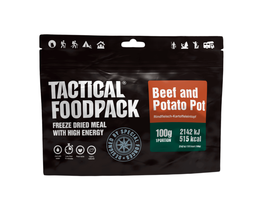 Tactical Foodpack τροφή επιβίωσης Beef and Potato Pot