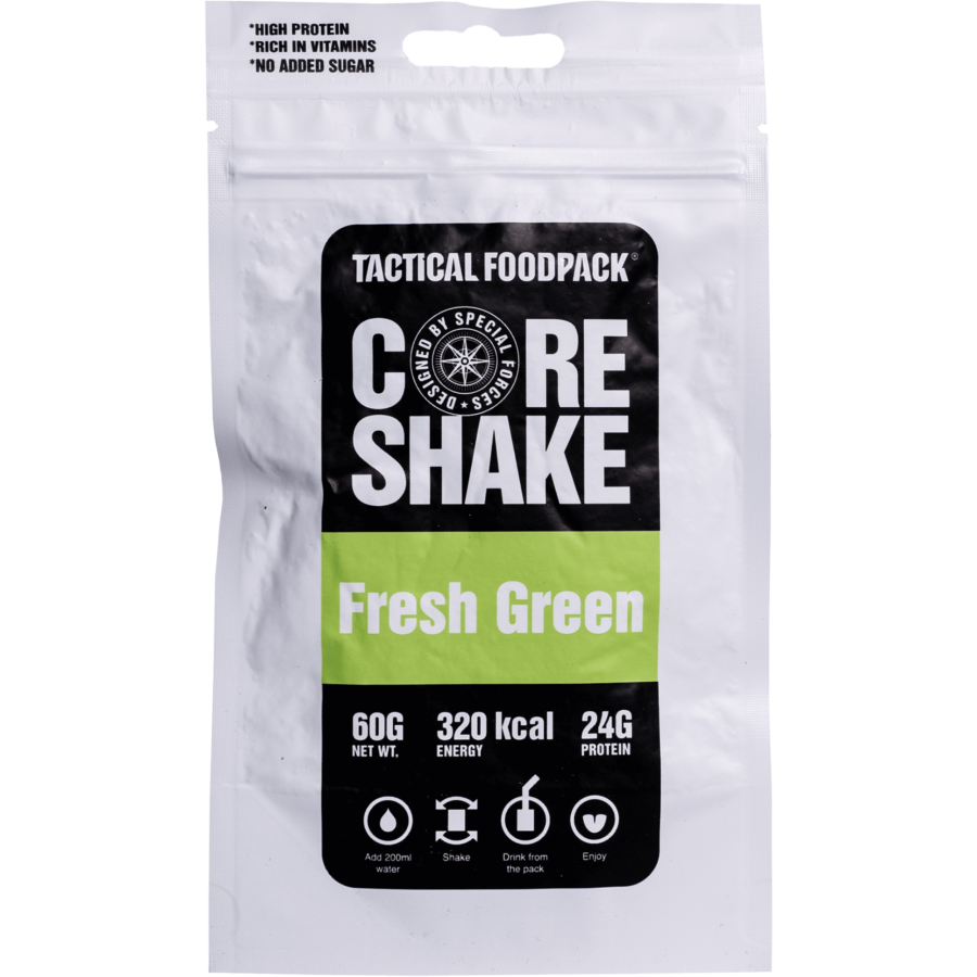 Tactical Foodpack τροφή επιβίωσης Core Shake Fresh Green