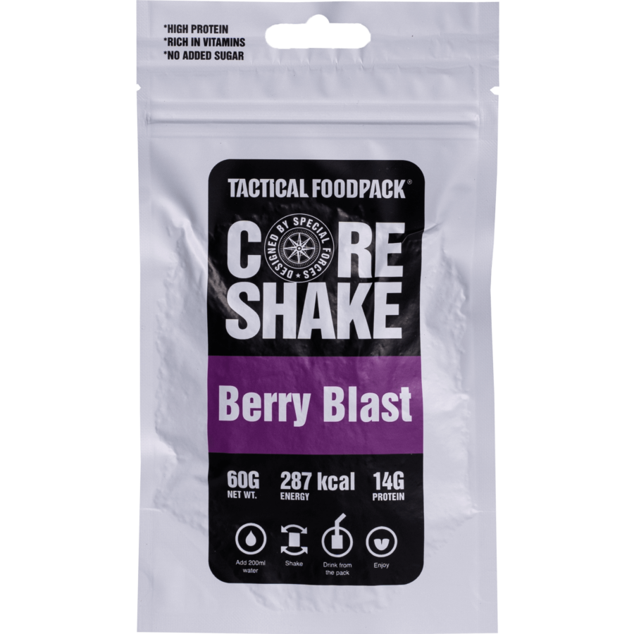 Tactical Foodpack τροφή επιβίωσης Core Shake Berry Blast