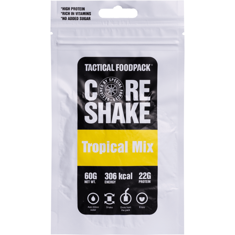 Tactical Foodpack τροφή επιβίωσης Core Shake Tropical