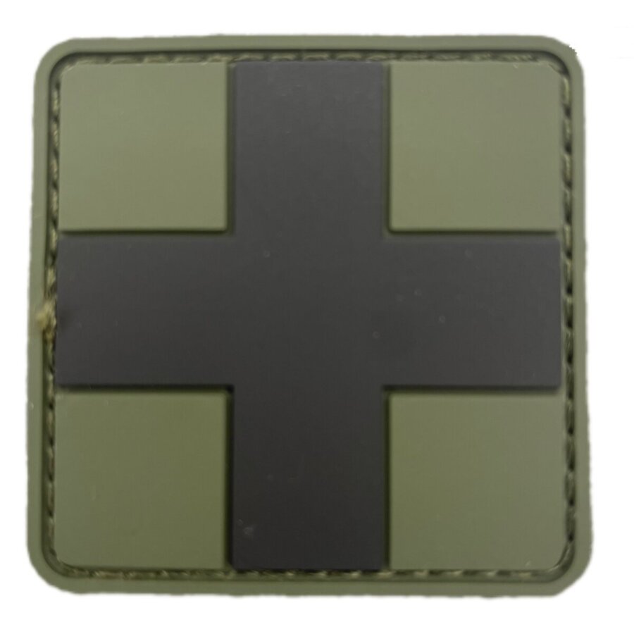 Σήμα Σταυρός 5×5 cm Λαδί Μαύρος MILTEC