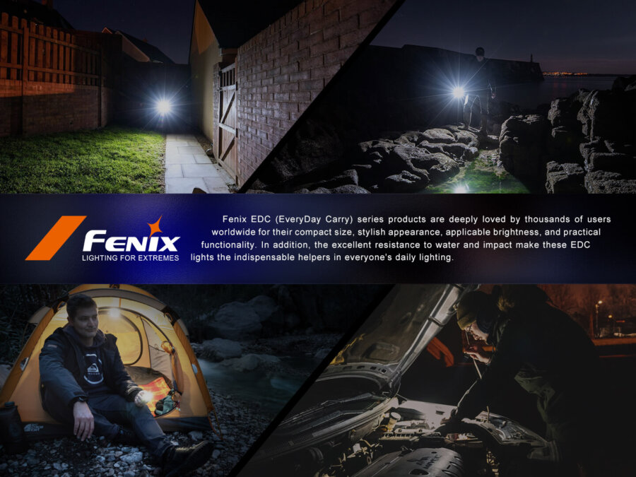 Φακός Fenix E28R V2.0 Επαναφορτιζόμενος Με USB