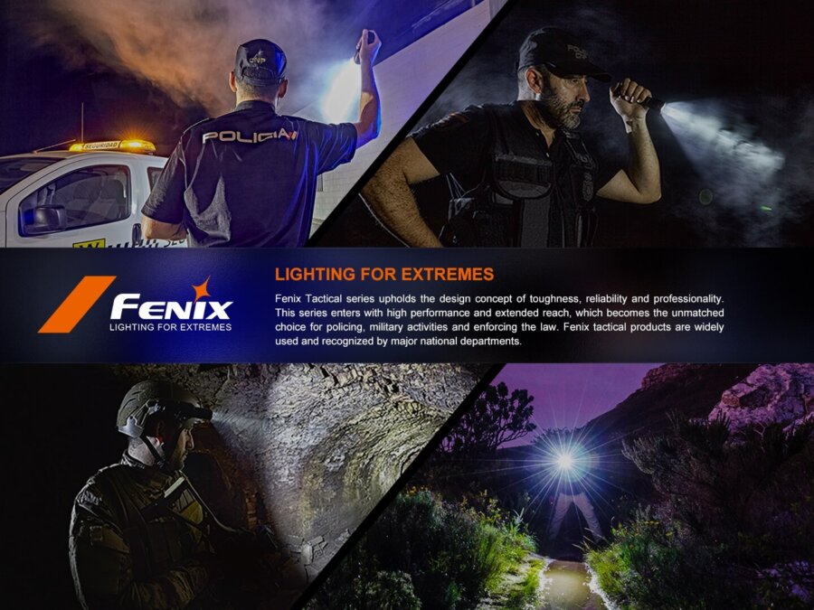 Φακός Fenix PD32R Επαναφορτιζόμενος με USB