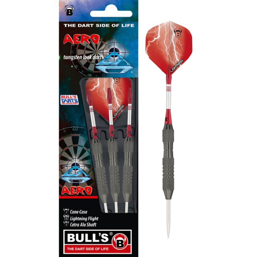 ΒΕΛΑΚΙΑ DART BULL'S, Steel Darts, AERO, 21g