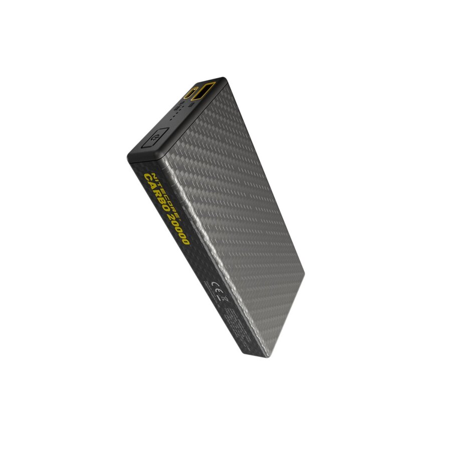 POWER BANK NITECORE CARBO 20000 Carbon Fiber, Fast Charge