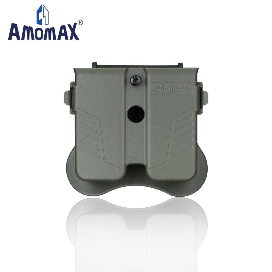 ΘΗΚΗ ΓΕΜΙΣΤΗΡΩΝ AMOMAX, Universal 9mm, .40, .45 Caliber, Single or Double Stack Magazines, OD