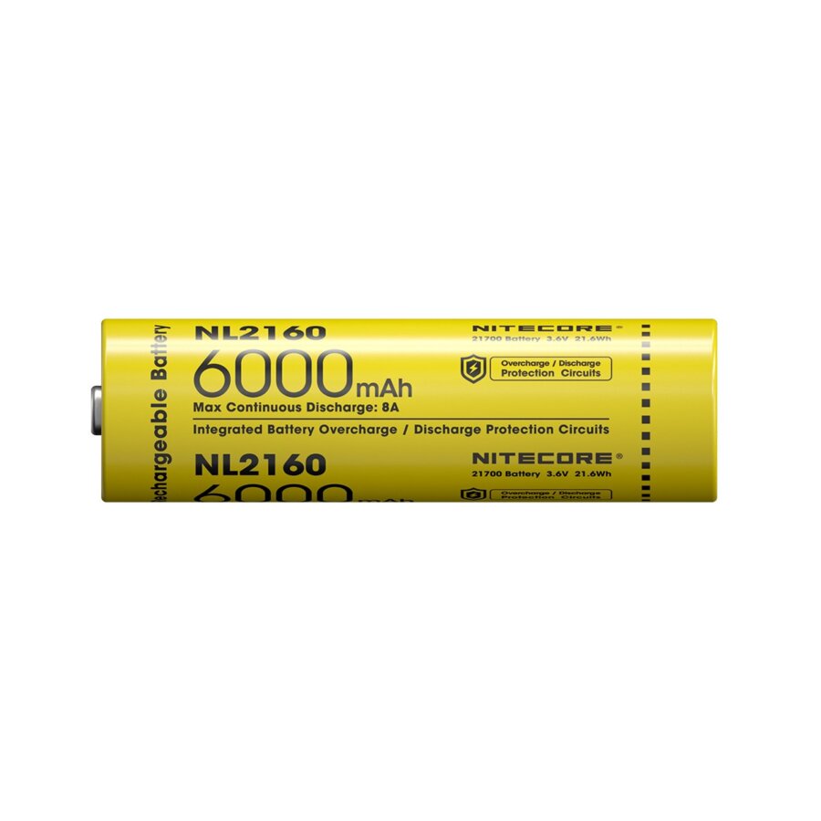 ΜΠΑΤΑΡΙΑ NITECORE 21700/ 6000mAh (τιμή τεμαχίου)