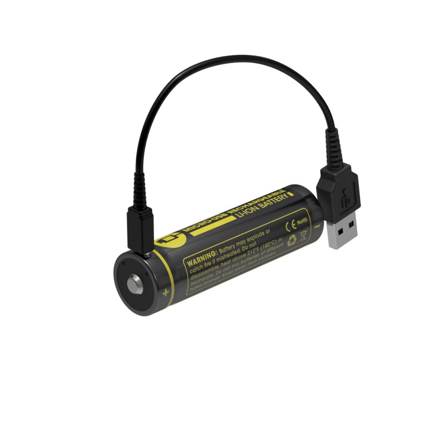 ΜΠΑΤΑΡΙΑ NITECORE 18650 / 2600mAh/Micro USB