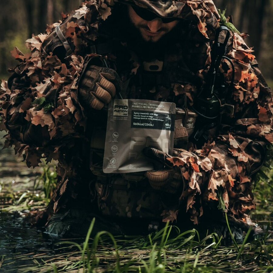 PRO RATION MRE Τροφή Εκτάκτου Ανάγκης 25 Γεύματα (Συσκευασία Πολιτικής Προστασίας)